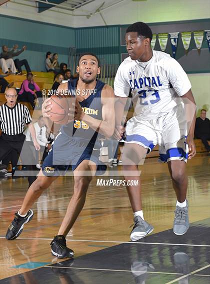 Thumbnail 3 in Inderkum vs. Capital Christian (Adidas Challenge) photogallery.