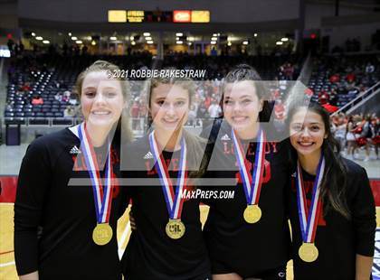 Thumbnail 1 in Lovejoy vs. Grapevine (UIL Volleyball 5A Finals) photogallery.