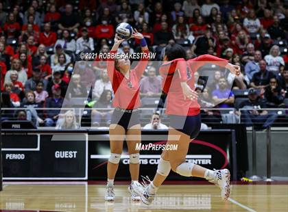 Thumbnail 2 in Lovejoy vs. Grapevine (UIL Volleyball 5A Finals) photogallery.