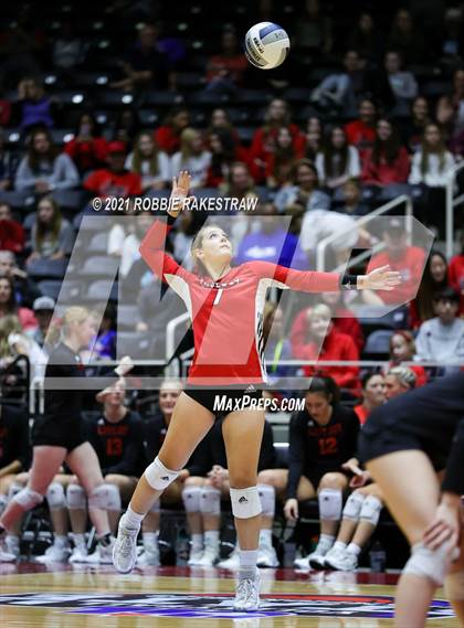Thumbnail 2 in Lovejoy vs. Grapevine (UIL Volleyball 5A Finals) photogallery.
