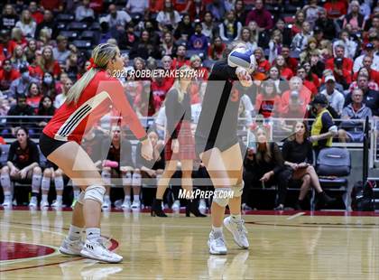 Thumbnail 3 in Lovejoy vs. Grapevine (UIL Volleyball 5A Finals) photogallery.