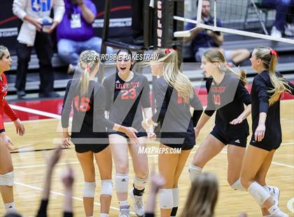 Thumbnail 2 in Lovejoy vs. Grapevine (UIL Volleyball 5A Finals) photogallery.