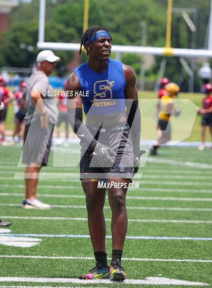 Thumbnail 2 in Senatobia vs Middle College (U of Memphis 7v7) photogallery.