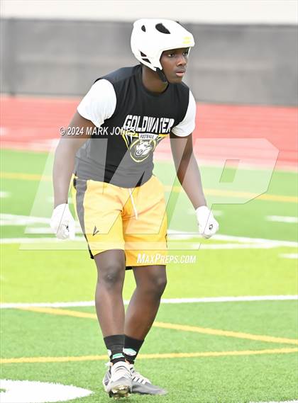 Thumbnail 2 in Bourgade Catholic vs. Goldwater (Goldwater 7 on 7 Tournament) photogallery.