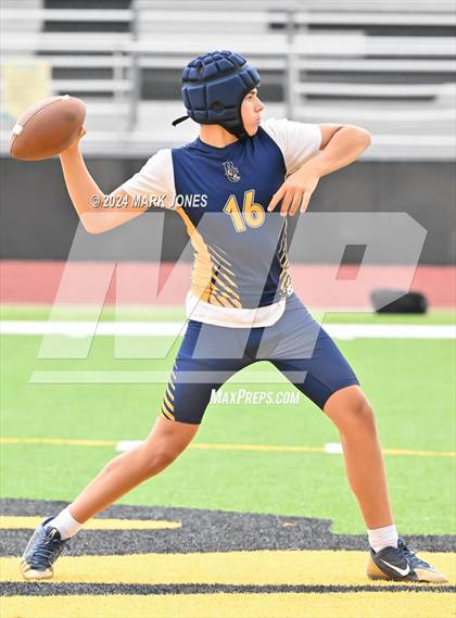 Thumbnail 2 in Bourgade Catholic vs. Goldwater (Goldwater 7 on 7 Tournament) photogallery.