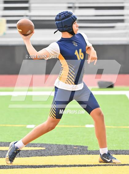 Thumbnail 3 in Bourgade Catholic vs. Goldwater (Goldwater 7 on 7 Tournament) photogallery.