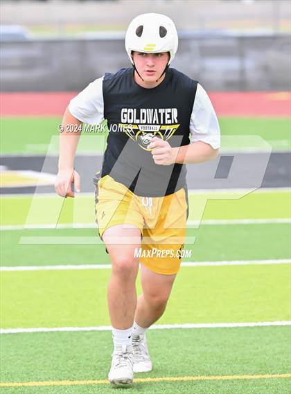 Thumbnail 2 in Bourgade Catholic vs. Goldwater (Goldwater 7 on 7 Tournament) photogallery.