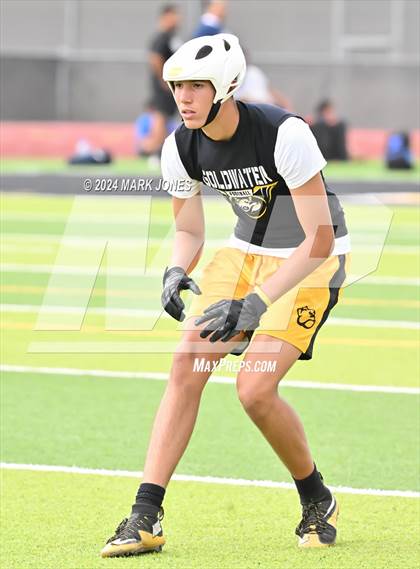 Thumbnail 3 in Bourgade Catholic vs. Goldwater (Goldwater 7 on 7 Tournament) photogallery.