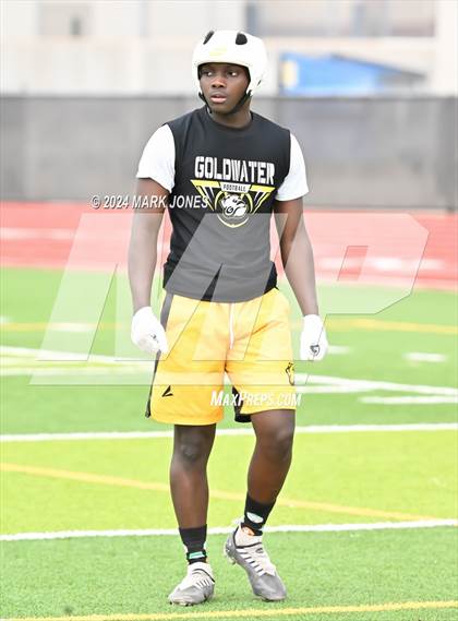 Thumbnail 1 in Bourgade Catholic vs. Goldwater (Goldwater 7 on 7 Tournament) photogallery.