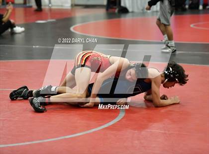 Thumbnail 2 in Hemet vs Grand Terrace (CIF Southern Section Wrestling Championships) photogallery.