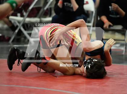 Thumbnail 1 in Hemet vs Grand Terrace (CIF Southern Section Wrestling Championships) photogallery.