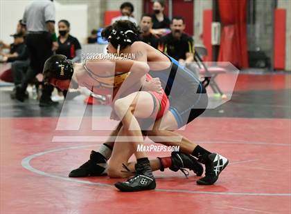 Thumbnail 2 in Hemet vs Grand Terrace (CIF Southern Section Wrestling Championships) photogallery.