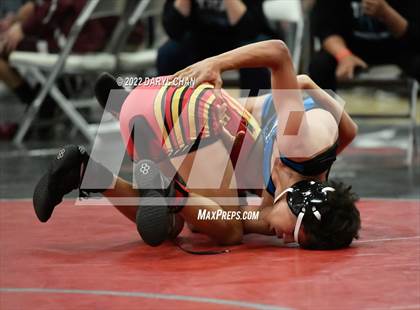 Thumbnail 3 in Hemet vs Grand Terrace (CIF Southern Section Wrestling Championships) photogallery.