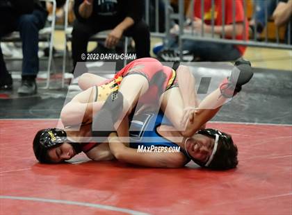 Thumbnail 2 in Hemet vs Grand Terrace (CIF Southern Section Wrestling Championships) photogallery.