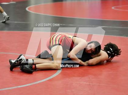 Thumbnail 1 in Hemet vs Grand Terrace (CIF Southern Section Wrestling Championships) photogallery.