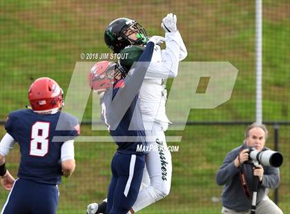 Thumbnail 3 in Yorktown @ Byram Hills (Section 1 Bowl Series 3 Semifinal) photogallery.