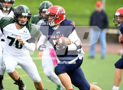 Thumbnail 3 in Yorktown @ Byram Hills (Section 1 Bowl Series 3 Semifinal) photogallery.