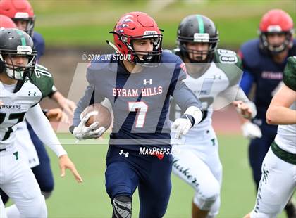 Thumbnail 1 in Yorktown @ Byram Hills (Section 1 Bowl Series 3 Semifinal) photogallery.