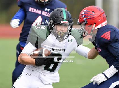 Thumbnail 3 in Yorktown @ Byram Hills (Section 1 Bowl Series 3 Semifinal) photogallery.
