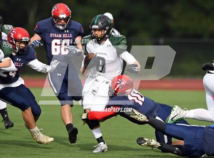 Thumbnail 3 in Yorktown @ Byram Hills (Section 1 Bowl Series 3 Semifinal) photogallery.