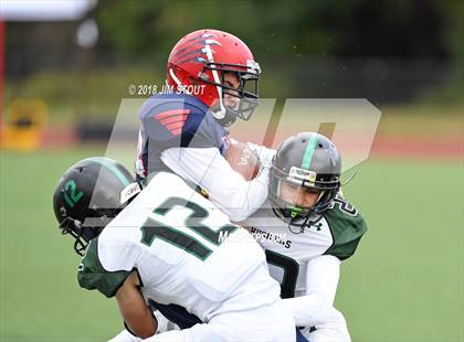 Thumbnail 3 in Yorktown @ Byram Hills (Section 1 Bowl Series 3 Semifinal) photogallery.