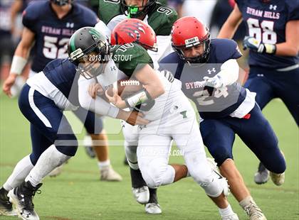 Thumbnail 2 in Yorktown @ Byram Hills (Section 1 Bowl Series 3 Semifinal) photogallery.