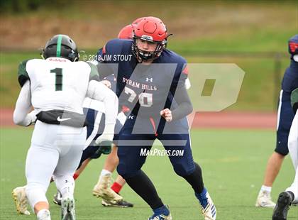 Thumbnail 1 in Yorktown @ Byram Hills (Section 1 Bowl Series 3 Semifinal) photogallery.