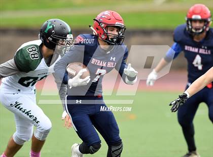 Thumbnail 1 in Yorktown @ Byram Hills (Section 1 Bowl Series 3 Semifinal) photogallery.
