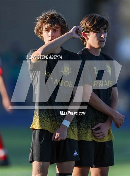 Thumbnail 2 in Arapahoe vs. Denver East (CHSAA 5A Quarterfinal) photogallery.