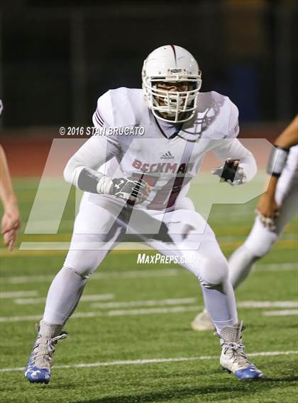 Thumbnail 1 in Beckman Patriots @ Irvine Vaqueros photogallery.