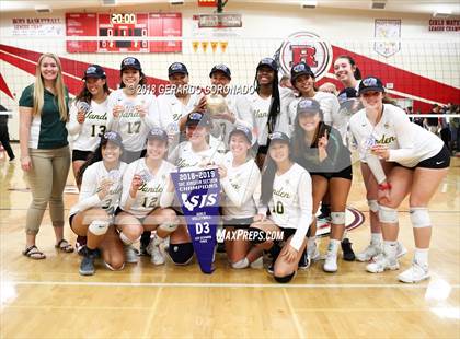 Thumbnail 3 in Central Catholic vs. Vanden (CIF SJS D3 Final) photogallery.