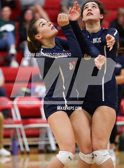 Thumbnail 2 in Central Catholic vs. Vanden (CIF SJS D3 Final) photogallery.