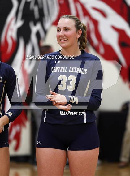 Thumbnail 3 in Central Catholic vs. Vanden (CIF SJS D3 Final) photogallery.