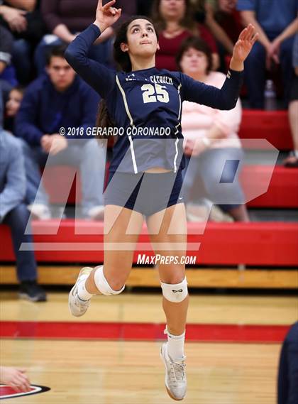 Thumbnail 3 in Central Catholic vs. Vanden (CIF SJS D3 Final) photogallery.