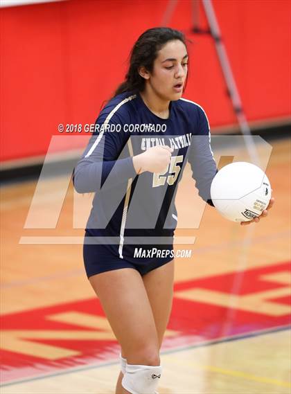 Thumbnail 3 in Central Catholic vs. Vanden (CIF SJS D3 Final) photogallery.