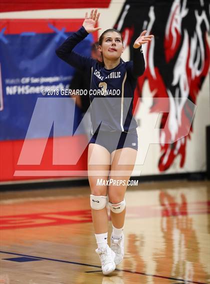 Thumbnail 2 in Central Catholic vs. Vanden (CIF SJS D3 Final) photogallery.