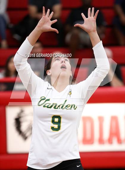 Thumbnail 3 in Central Catholic vs. Vanden (CIF SJS D3 Final) photogallery.