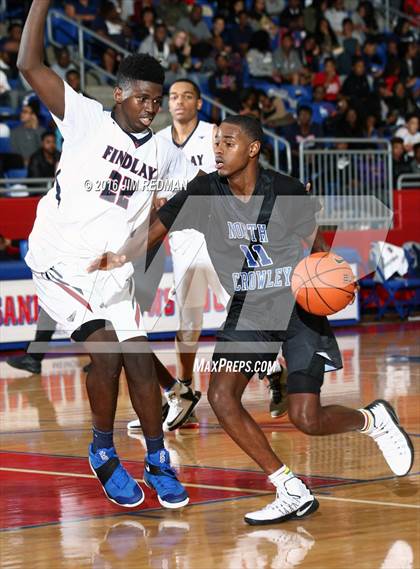 Thumbnail 1 in North Crowley vs. Findlay Prep (Thanksgiving Hoopfest) photogallery.
