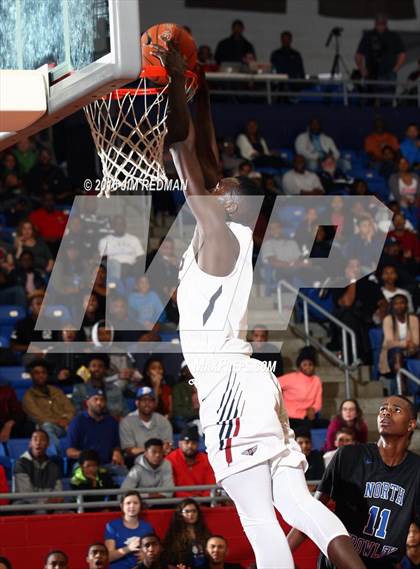 Thumbnail 2 in North Crowley vs. Findlay Prep (Thanksgiving Hoopfest) photogallery.