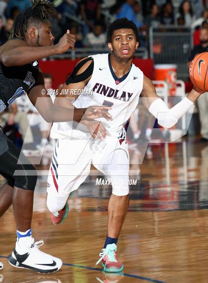 Thumbnail 2 in North Crowley vs. Findlay Prep (Thanksgiving Hoopfest) photogallery.