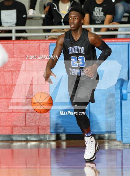 Thumbnail 1 in North Crowley vs. Findlay Prep (Thanksgiving Hoopfest) photogallery.