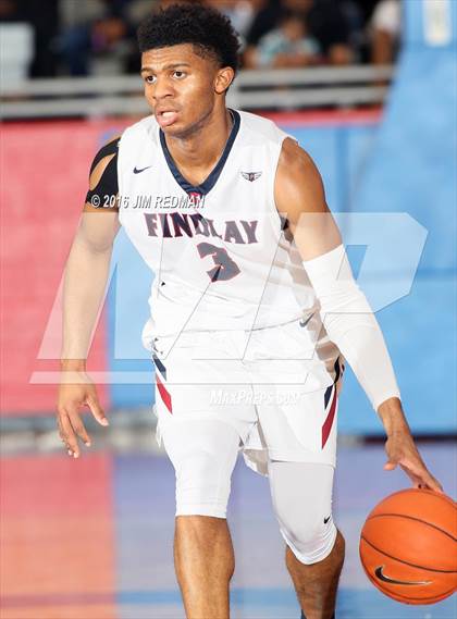 Thumbnail 2 in North Crowley vs. Findlay Prep (Thanksgiving Hoopfest) photogallery.