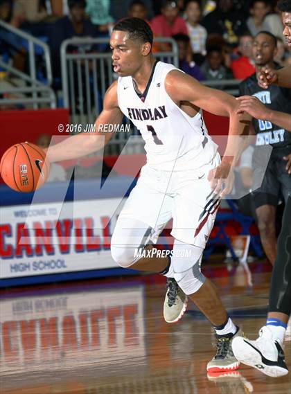 Thumbnail 2 in North Crowley vs. Findlay Prep (Thanksgiving Hoopfest) photogallery.