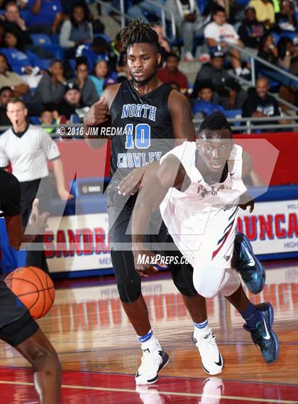 Thumbnail 1 in North Crowley vs. Findlay Prep (Thanksgiving Hoopfest) photogallery.