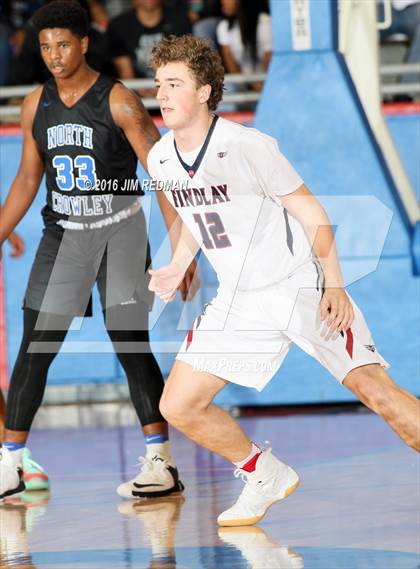 Thumbnail 1 in North Crowley vs. Findlay Prep (Thanksgiving Hoopfest) photogallery.