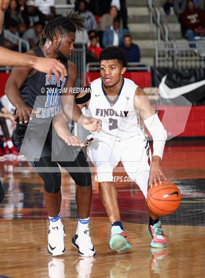 Thumbnail 2 in North Crowley vs. Findlay Prep (Thanksgiving Hoopfest) photogallery.