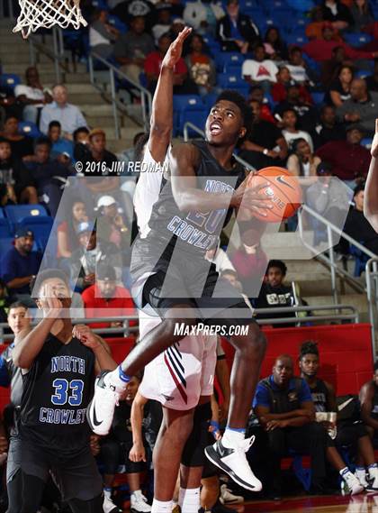 Thumbnail 2 in North Crowley vs. Findlay Prep (Thanksgiving Hoopfest) photogallery.