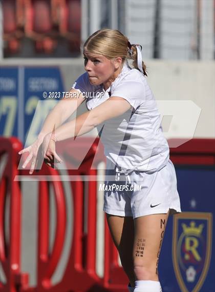 Thumbnail 2 in Canyon View vs. Morgan (UHSAA 3A Semifinal) photogallery.