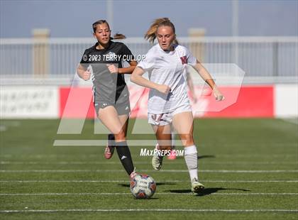 Thumbnail 1 in Canyon View vs. Morgan (UHSAA 3A Semifinal) photogallery.