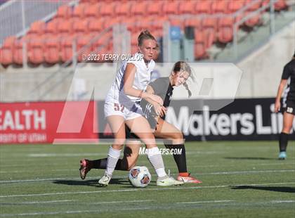 Thumbnail 2 in Canyon View vs. Morgan (UHSAA 3A Semifinal) photogallery.